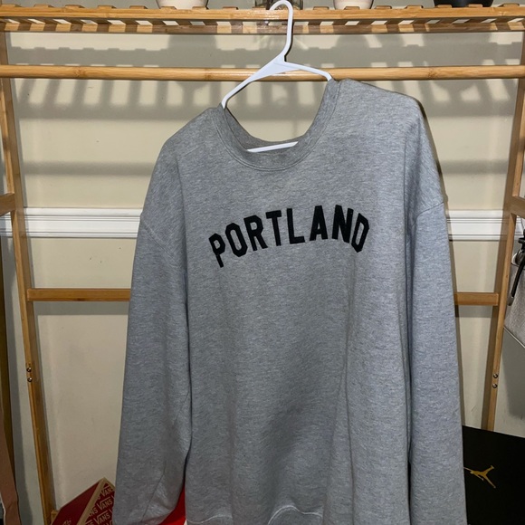 portland gear Tops - Portland Gear Grey Crewneck